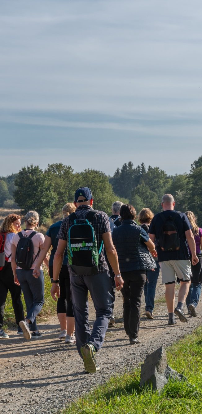 Wandergruppe im Vogtland